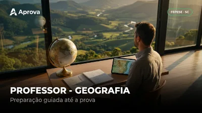 Capa: PROFESSOR - GEOGRAFIA