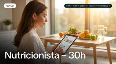 Capa: Nutricionista – 30h