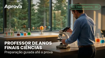 Capa: PROFESSOR DE ANOS FINAIS CIÊNCIAS