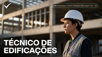 Capa: TÉCNICO DE EDIFICAÇÕES