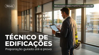 Capa: TÉCNICO DE EDIFICAÇÕES