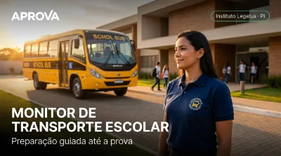 Capa: MONITOR DE TRANSPORTE ESCOLAR