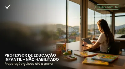 Capa: PROFESSOR DE EDUCAÇÃO INFANTIL – NÃO HABILITADO