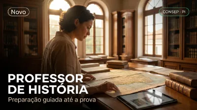 Capa: PROFESSOR DE HISTÓRIA