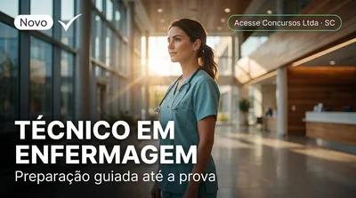 Capa: TÉCNICO EM ENFERMAGEM