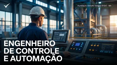 Capa: ENGENHEIRO DE CONTROLE E AUTOMAÇÃO