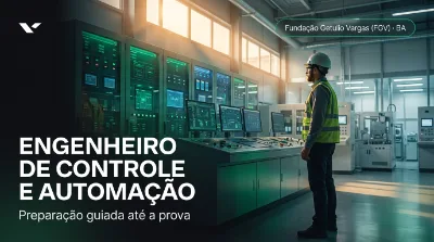 Capa: ENGENHEIRO DE CONTROLE E AUTOMAÇÃO