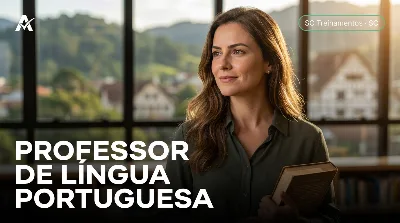 Capa: PROFESSOR DE LÍNGUA PORTUGUESA