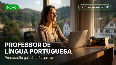 Capa: PROFESSOR DE LÍNGUA PORTUGUESA
