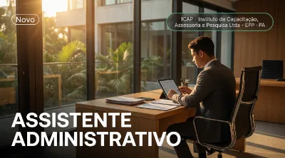 Capa: ASSISTENTE ADMINISTRATIVO