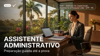 Capa: ASSISTENTE ADMINISTRATIVO