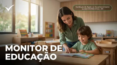 Capa: MONITOR DE EDUCAÇÃO