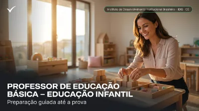 Capa: PROFESSOR DE EDUCAÇÃO BÁSICA – EDUCAÇÃO INFANTIL