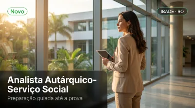 Capa: Analista Autárquico- Serviço Social