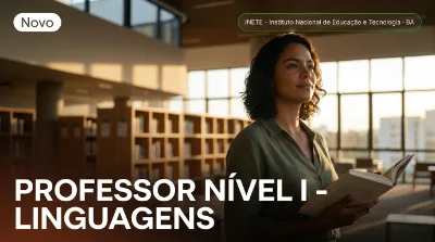 Capa: PROFESSOR NÍVEL I - LINGUAGENS