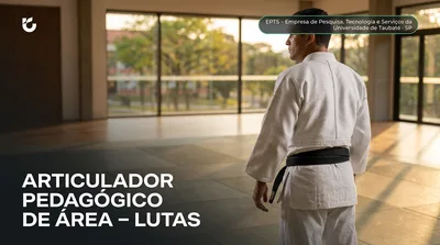 Capa: ARTICULADOR PEDAGÓGICO DE ÁREA – LUTAS