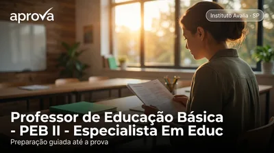 Capa: Professor de Educação Básica - PEB II - Especialista Em Educação Especial