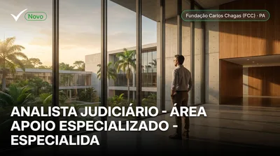 Capa: ANALISTA JUDICIÁRIO - ÁREA APOIO ESPECIALIZADO - ESPECIALIDADE ARQUITETURA