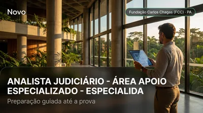 Capa: ANALISTA JUDICIÁRIO - ÁREA APOIO ESPECIALIZADO - ESPECIALIDADE ARQUITETURA