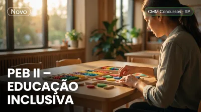 Capa: PEB II – EDUCAÇÃO INCLUSIVA