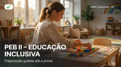 Capa: PEB II – EDUCAÇÃO INCLUSIVA