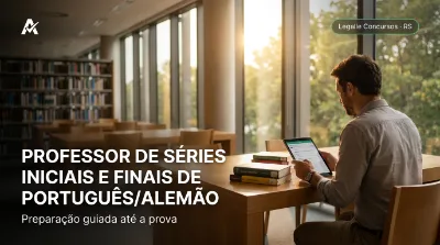 Capa: PROFESSOR DE SÉRIES INICIAIS E FINAIS DE PORTUGUÊS/ALEMÃO