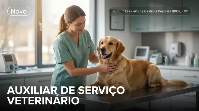 Capa: AUXILIAR DE SERVIÇO VETERINÁRIO