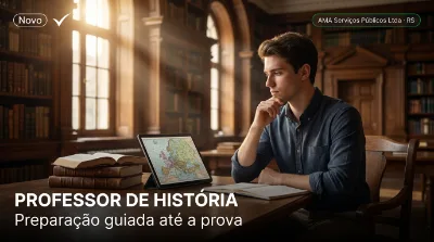 Capa: PROFESSOR DE HISTÓRIA