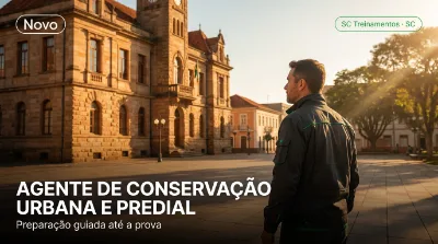 Capa: AGENTE DE CONSERVAÇÃO URBANA E PREDIAL