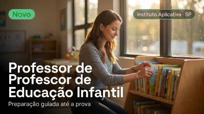 Capa: Professor de Educação Infantil