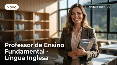Capa: Professor de Ensino Fundamental - Língua Inglesa