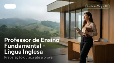 Capa: Professor de Ensino Fundamental - Língua Inglesa