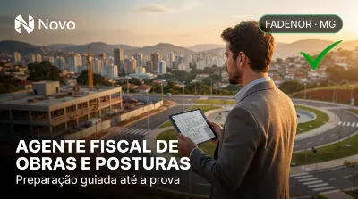 Capa: AGENTE FISCAL DE OBRAS E POSTURAS