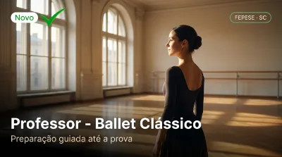 Capa: Professor - Ballet Clássico