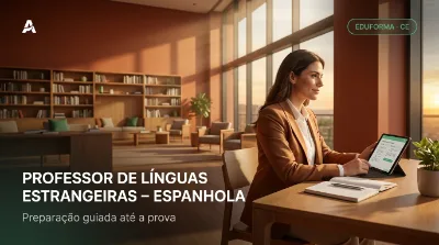 Capa: PROFESSOR DE LÍNGUAS ESTRANGEIRAS – ESPANHOLA