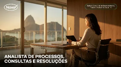 Capa: ANALISTA DE PROCESSOS, CONSULTAS E RESOLUÇÕES
