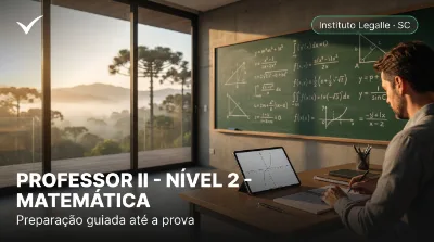 Capa: PROFESSOR II - NÍVEL 2 - MATEMÁTICA
