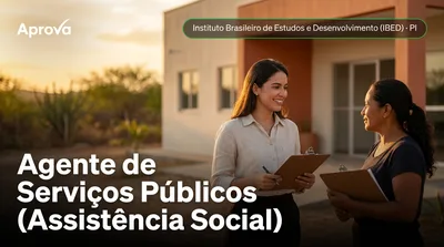 Capa: Agente de Serviços Públicos (Assistência Social)