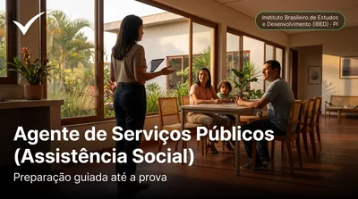 Capa: Agente de Serviços Públicos (Assistência Social)