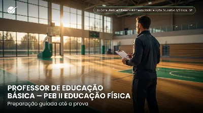 Capa: PROFESSOR DE EDUCAÇÃO BÁSICA – PEB II EDUCAÇÃO FÍSICA