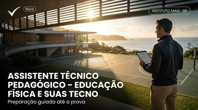 Capa: ASSISTENTE TÉCNICO PEDAGÓGICO – EDUCAÇÃO FÍSICA E SUAS TECNOLOGIAS