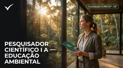 Capa: PESQUISADOR CIENTÍFICO I A — EDUCAÇÃO AMBIENTAL