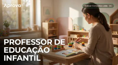 Capa: PROFESSOR DE EDUCAÇÃO INFANTIL