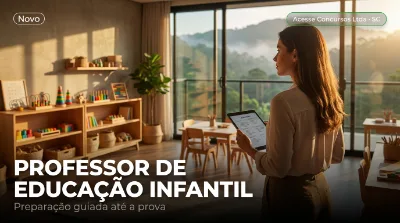 Capa: PROFESSOR DE EDUCAÇÃO INFANTIL