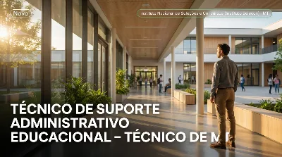 Capa: TÉCNICO DE SUPORTE ADMINISTRATIVO EDUCACIONAL – TÉCNICO DE MANUTENÇÃO DA INFRAESTRUTURA E HIGIENIZAÇÃO ESCOLAR (TMIHE)