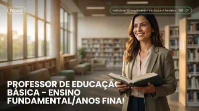 Capa: PROFESSOR DE EDUCAÇÃO BÁSICA – ENSINO FUNDAMENTAL/ANOS FINAIS – LÍNGUA PORTUGUESA
