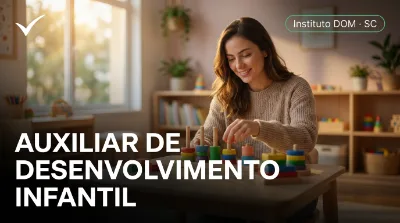 Capa: AUXILIAR DE DESENVOLVIMENTO INFANTIL