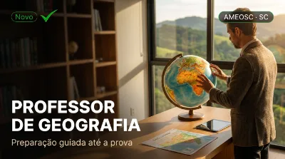 Capa: PROFESSOR DE GEOGRAFIA