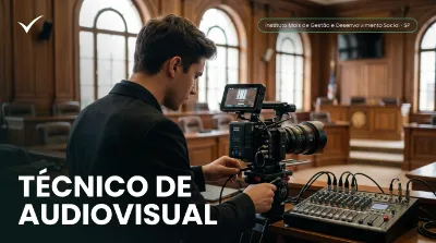 Capa: TÉCNICO DE AUDIOVISUAL