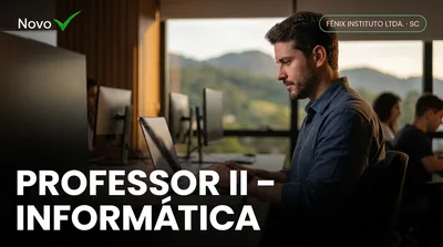 Capa: PROFESSOR II – INFORMÁTICA